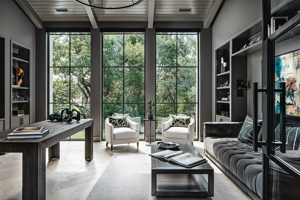 Living Room View of a Texas Sage Project