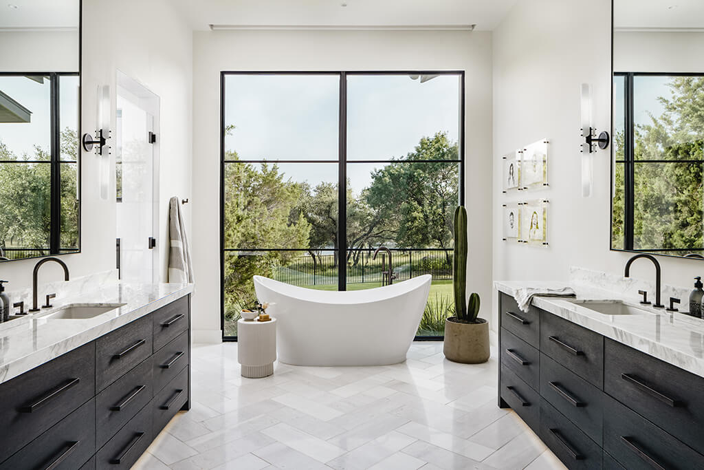Bathroom View of a Texas Sage Project